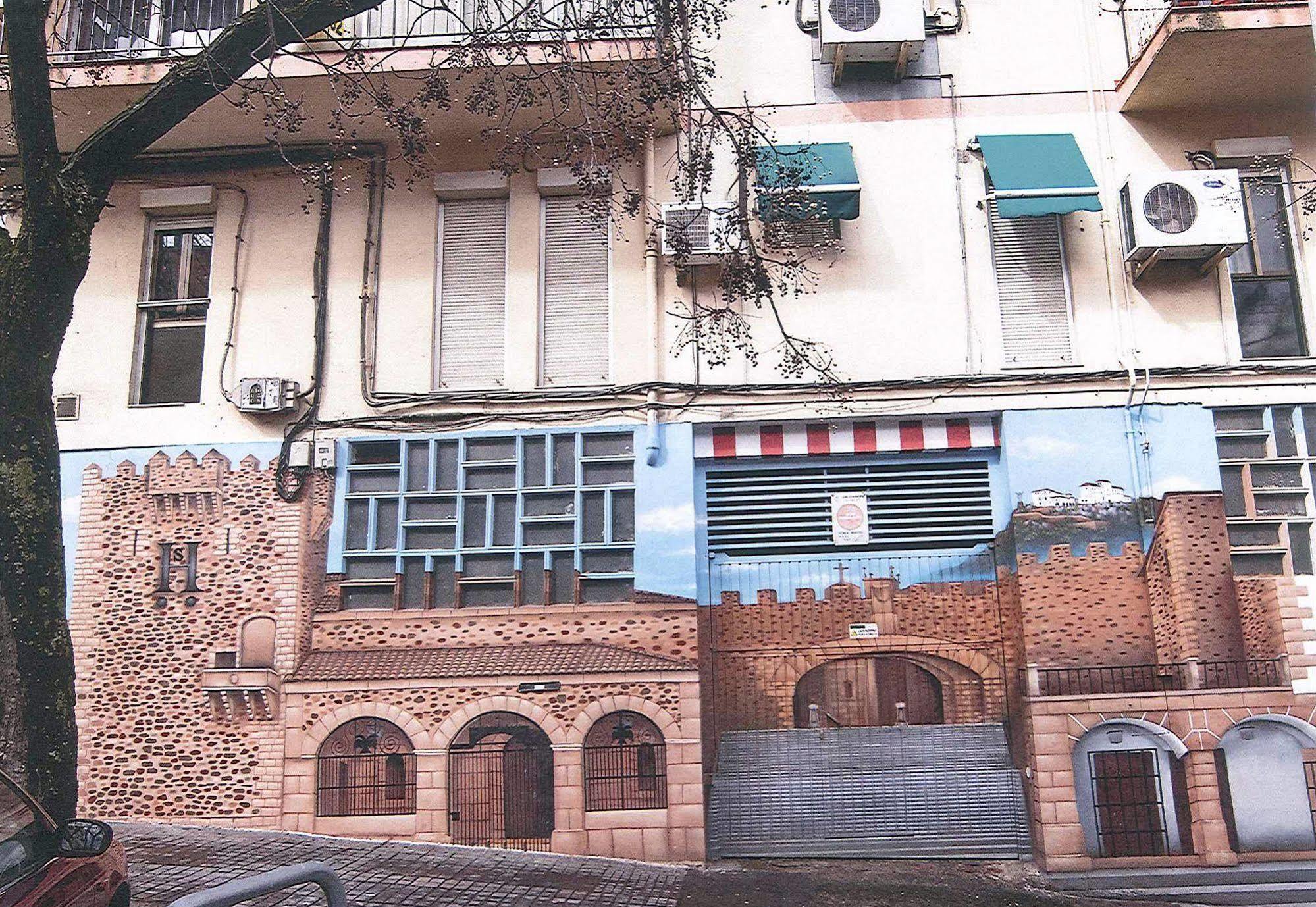 Hostal La Rosa Caces Buitenkant foto