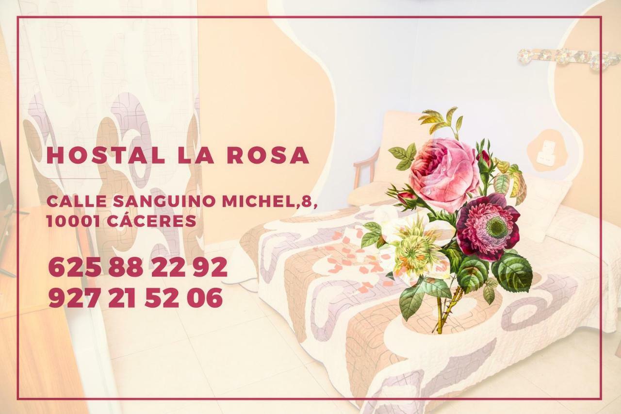 Hostal La Rosa Caces Buitenkant foto