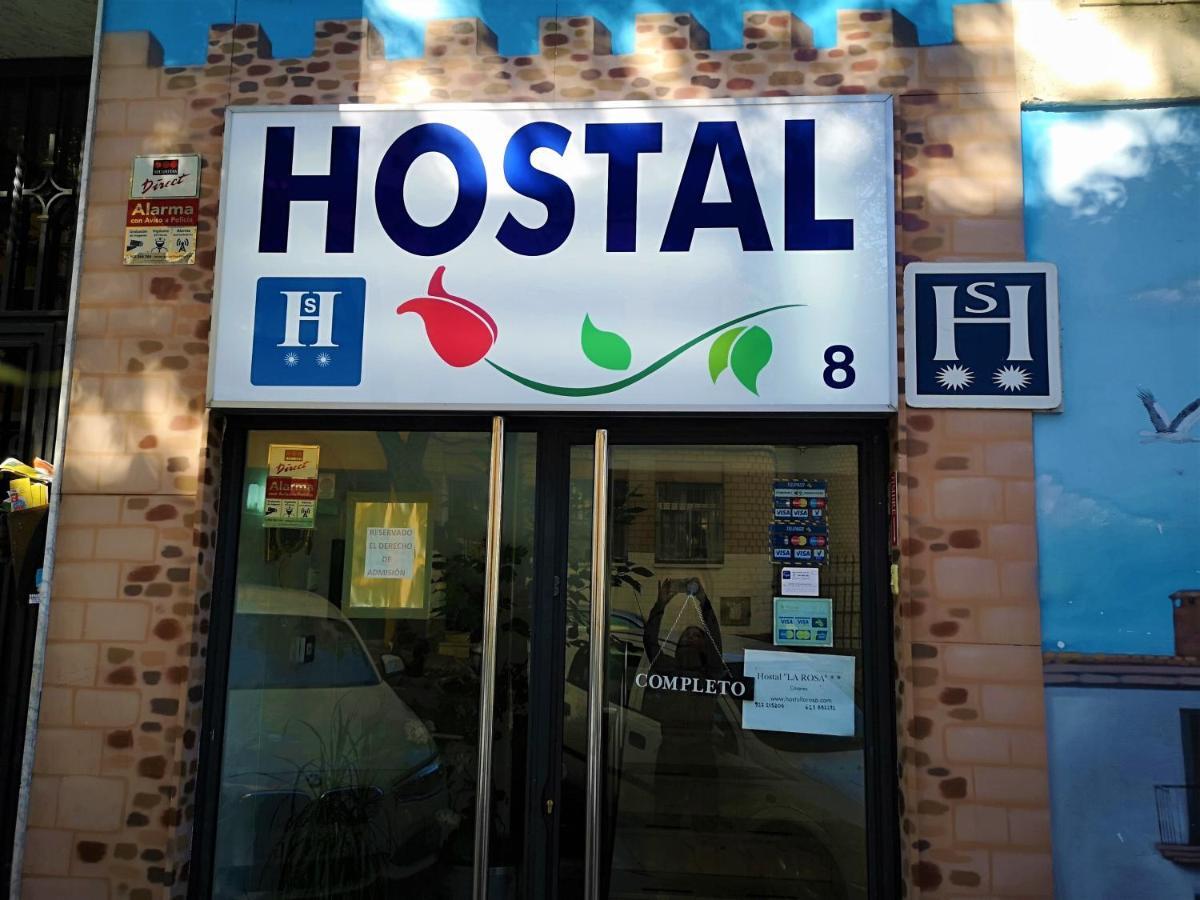 Hostal La Rosa Caces Buitenkant foto